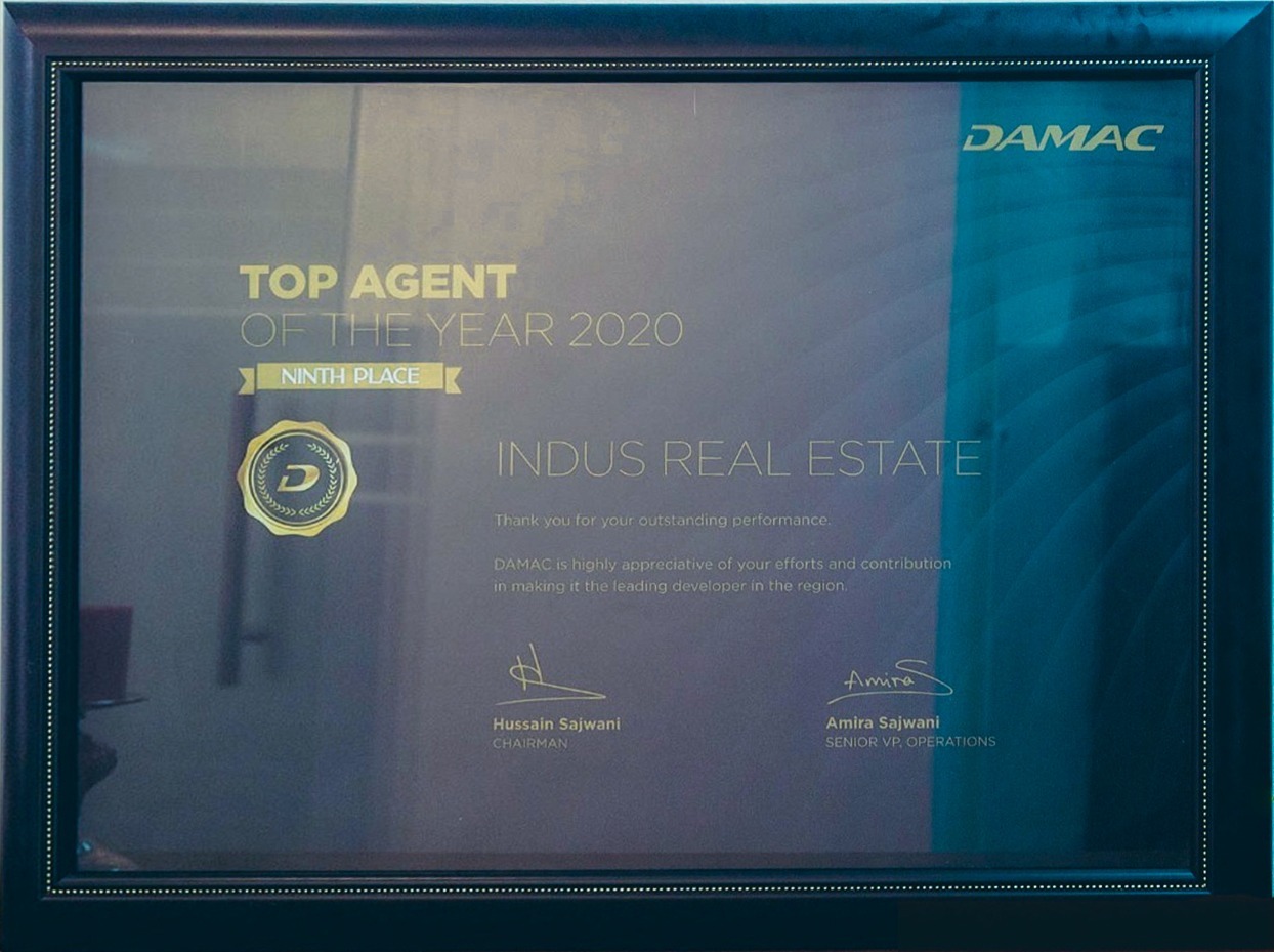 DAMAC Top Agent Award